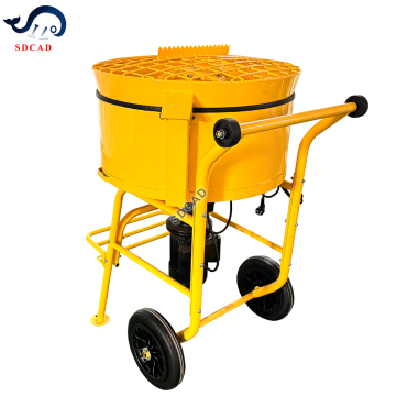 Hot Sale 300L Portable Forced Action Mixer: A Durable Electric Solution for Construction Work