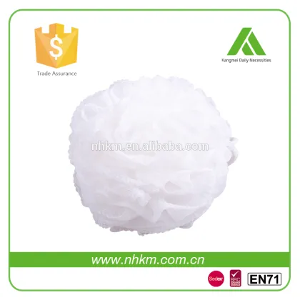 Nylon mesh sponge bath ball flower