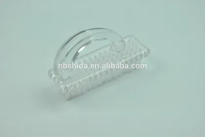nail brush, pumice brush,plastic brush transparant nail brush with handle