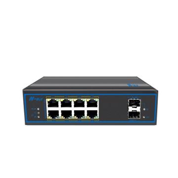 10-port full gigabit Industrial Unmanaged PoE Switch