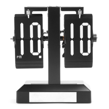 High quantity Metal flip desk clock designed and patent owned by Mktime