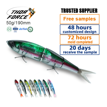 THORFORCE 190mm 50g 3D Bionic Fish Eyes Sinking Pencil Lure
