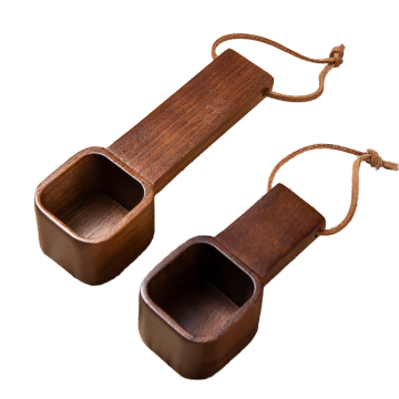 Wooden Measuring Spoons for Kitchen: Tea, Coffee, Sugar & Spice Measurement Tools