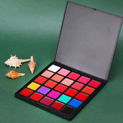 L25 Private Label Waterproof Vegan Makeup Custom Lip Palette