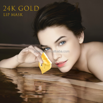 24 -KK Gold Crystal Lip Maska kolagenowa - nawilżająca maska ​​snu kwasu hialuronowego do naprawy