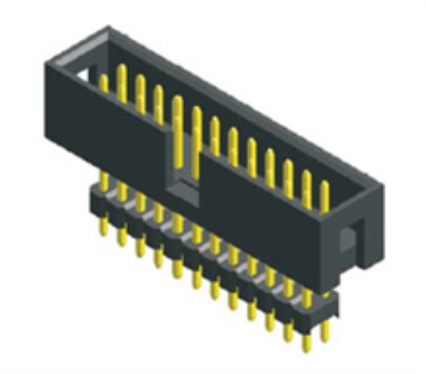 0,100 &quot;(2,54 mm) Connecteur d&#39;en-tête de boîte mâle H = 9,0 DIP Straight Type Ajouter un boîtier