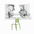 Factory moden design plastic injection armless chair mould