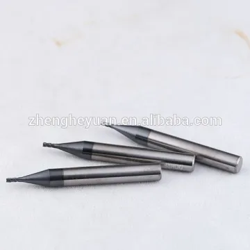 standard length cutter manufacture solid carbide flat end mill-ZHY