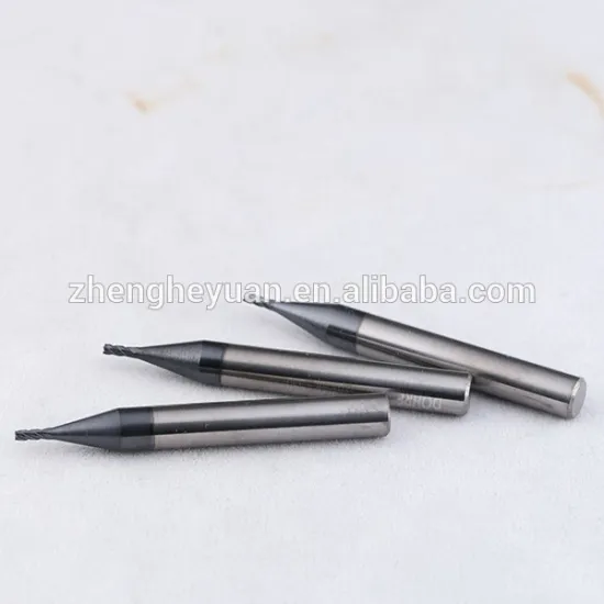 standard length cutter manufacture solid carbide flat end mill-ZHY