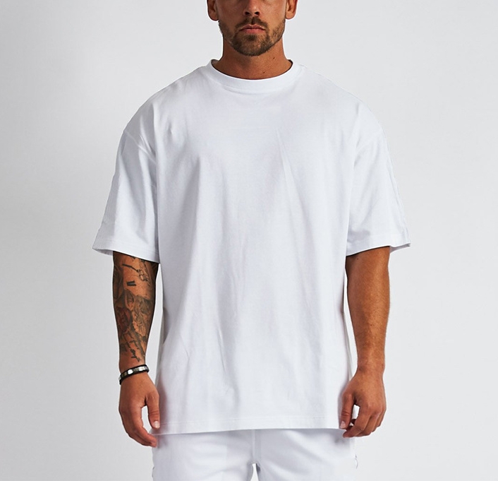 Pure Cotton Men's T-shirts Can Be Customized