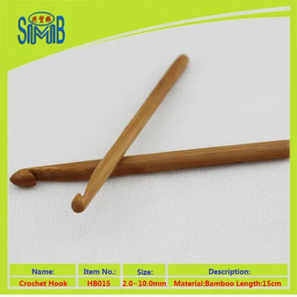 China exporter online sale 4.0mm bamboo crocheted used for needlework