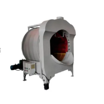 Drum sand spraying machine