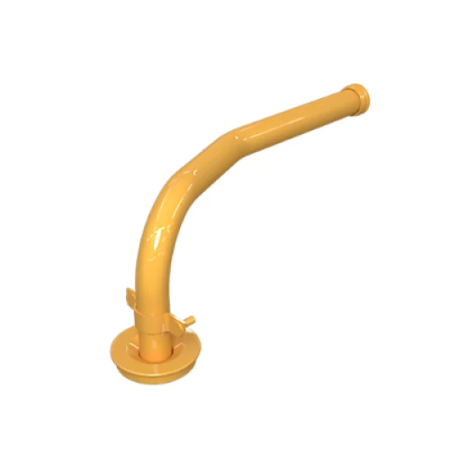 Loader 988H oil pump suction hose 292-9783, steel fluid transfer pipe for oil pan 2929783