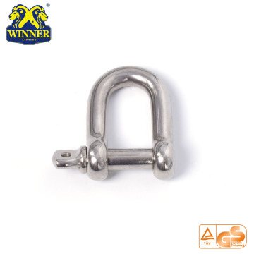 Grilhão de aço inoxidável Heavy Duty U Shackle