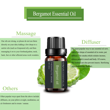 Wholesale Natural Organic Bergamot Essential Oil For Massage