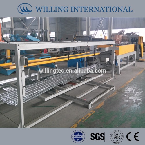 galvanized high rib lath machine (3/8" High Rib)