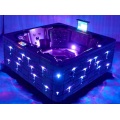 9 People Whirlpool Spa Tub With LED Ligth