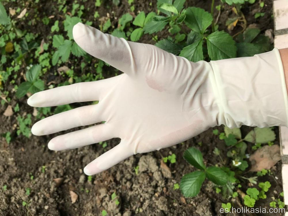 8mil guantes médicos de esterilización de látex