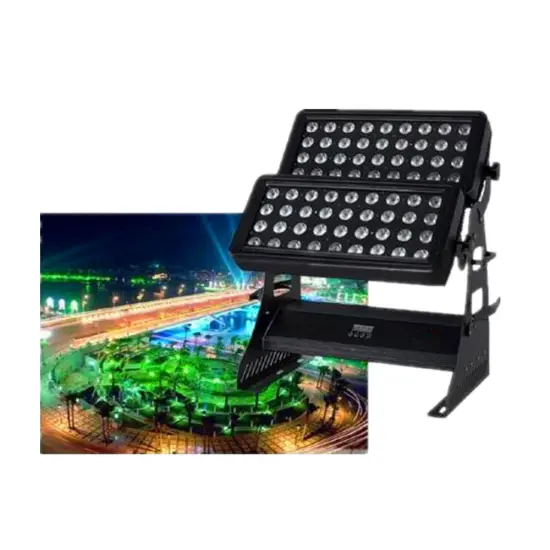 IP65 Waterproof RGBW 4in1 LED Outdoor Wall Washer Light for Exterior Decoration