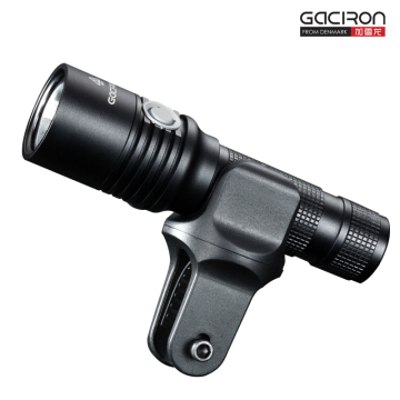 GACIRON Bicycle Bike Mini Portable Cycling Torch Headlight Flash light&USB Rechargeable 860 Lumens Lamp Cree-XM-LU 2 LED 5 Modes
