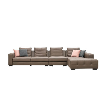 καναπές L Sectional Couch και Velvet Loveseat σύνολα