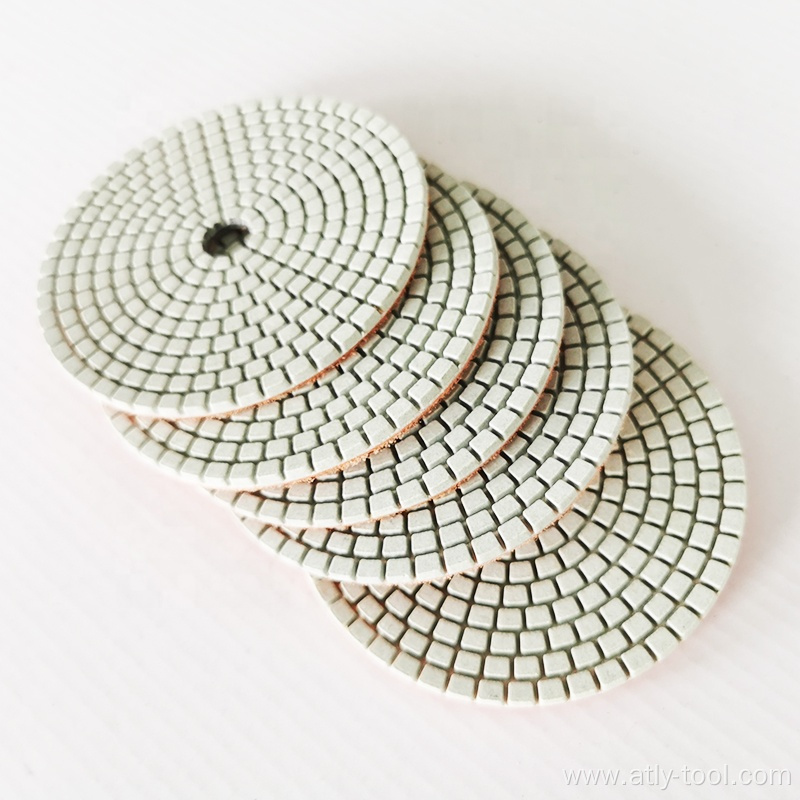 3 step diamond polishing pads for wet using