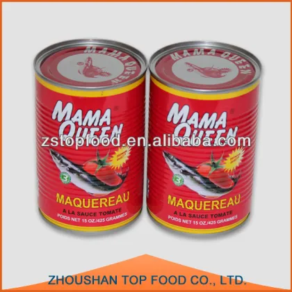 canned mackerel fish
