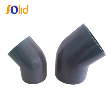 High Temperature PVC 45 Degree Elbow Bend PN16