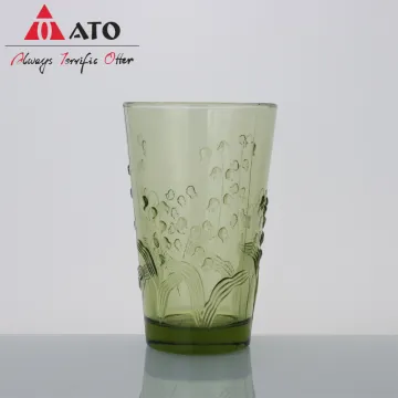 Hotel Embossed Wine Tumbler Custom Print Highball Glass