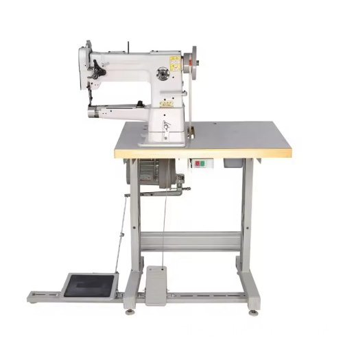 Single Needle Binding Folder Lockstitch Cylinder Bed Sewing Machine with Automatic Lubrication