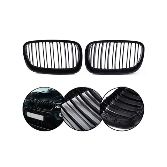 Innova Grille E70 E71 2 Salt Glossy Black for BMW X5 X6 E70 Accessories