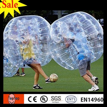 2017 best quality plato TPU PVC inflatable human sized hamster ball for outdoor bubble bumper soccer football games