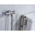 China Wall-Mounted Single Hole Toilet Bidet Sprayer Set Kit Factory