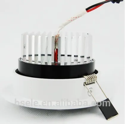 plastic downlight cover led downlight recessed soffit lighting