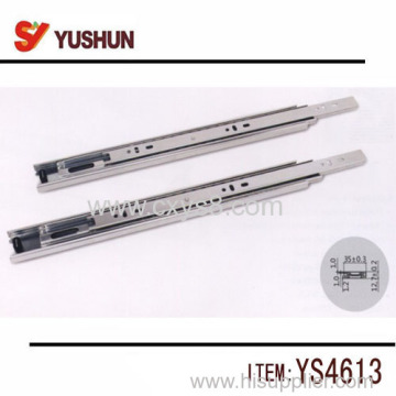 Telescopic Full Extension Drawer Slide 35mm With Ball Bearing Style 