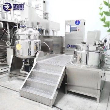 ZT 300L Cosmetics Product Line Hydraulic Lifting Emulsifying Machine