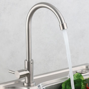 2024 Lubang Tunggal Moden Pull-Out Kitchen and Bathroom Faucet