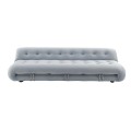 Cassina Soriana Drei -Sitzer -Stoff -Sofa Replik