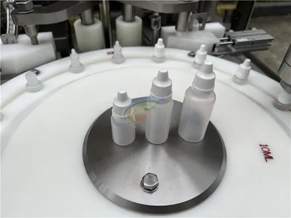 Shanghai Factory Blink Eye Drops 10/15/30ml Bottle Filling and Capping Machine