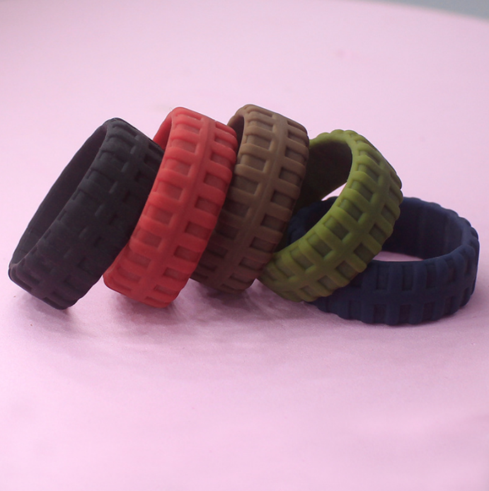 Silicone Men Ring Band
