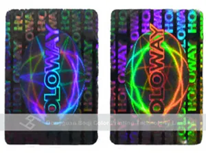 Custom 3D Laser Hologram Sticker