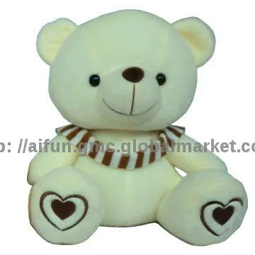 Plush Scarf Bear toy, Original design.