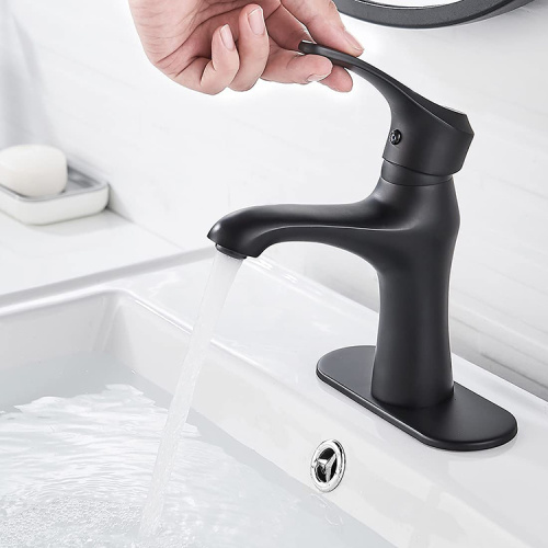 Schwarzes Badezimmer Waschtisch Waschbecken Wasserhahn Becken Tap Preis