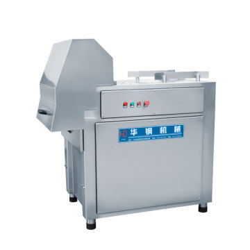 Industrial Frozen Chicken Cutting Machine - Slicer for Meat Cubes and Breast
