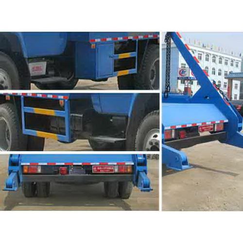 Camion à ordures DFAC 140-160HP à bras oscillant