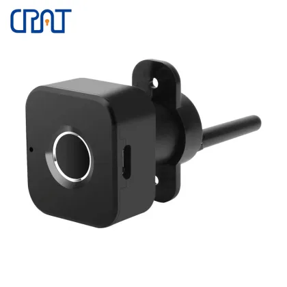 Square Furniture Mini Smart Fingerprint Cabinet Lock