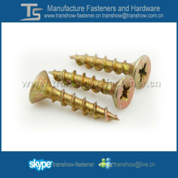 ANSI standard pozi drive CSK head wood screws