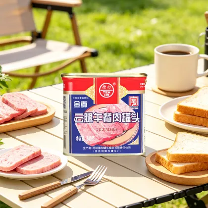 Golden Deluxe Xuan Ham Luncheon Meat Tin