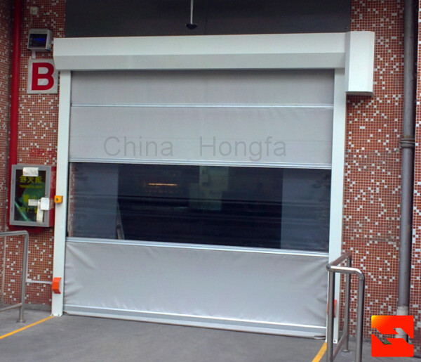 Automatic PVC high-speed roll up doors