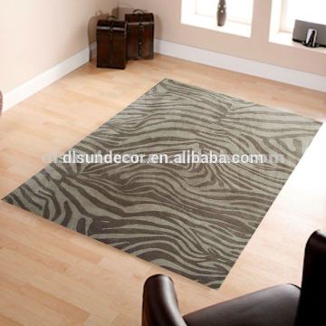 polyetse hand made modern rugs for home